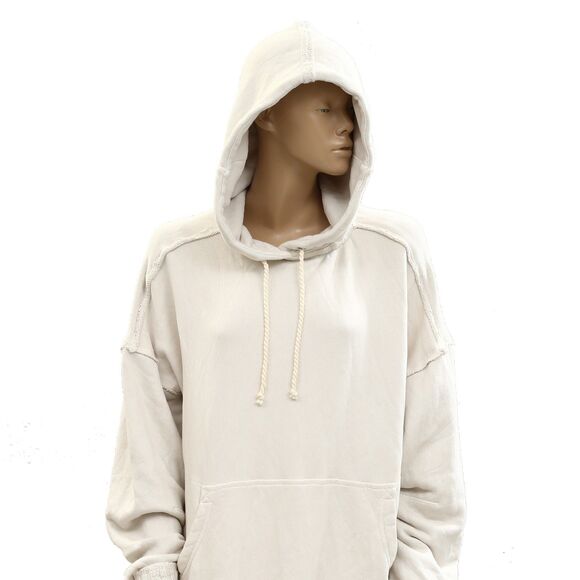 Free People We The Free Stand Up Hoodie Top Oversized Pullover S NEW 284444 - Picture 6 of 11